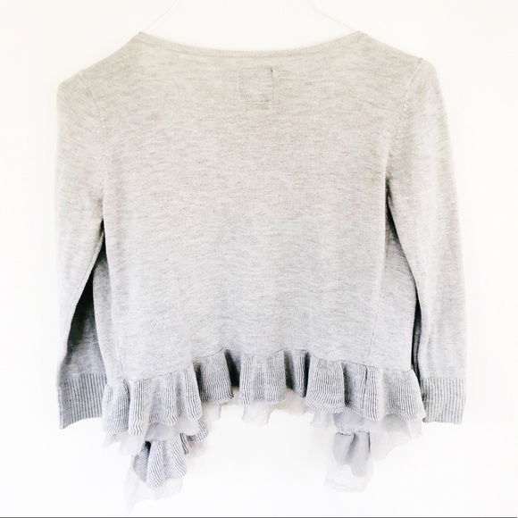 AEO Ruffle Cardigan - Picture 2 of 3